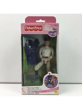 Vintage Fisher Price Loving Family English Style Rider Steve 75270